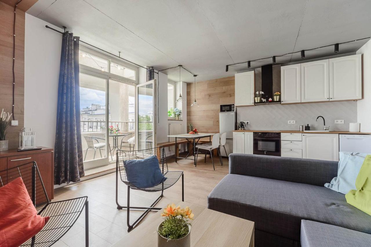 Stylish Apartment In The City Center Of ורשה מראה חיצוני תמונה